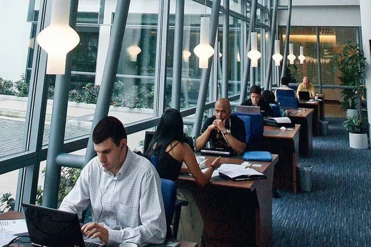 
	Campus da Insead em Singapura: MBA com dura&ccedil;&atilde;o de um ano
 (ROSLAN RAHMAN/AFP Photo)