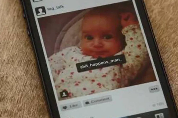 Trecho da ação da Loducca que criou um perfil no Instagram que dá "voz" às fotos publicadas na rede social (Reprodução)
