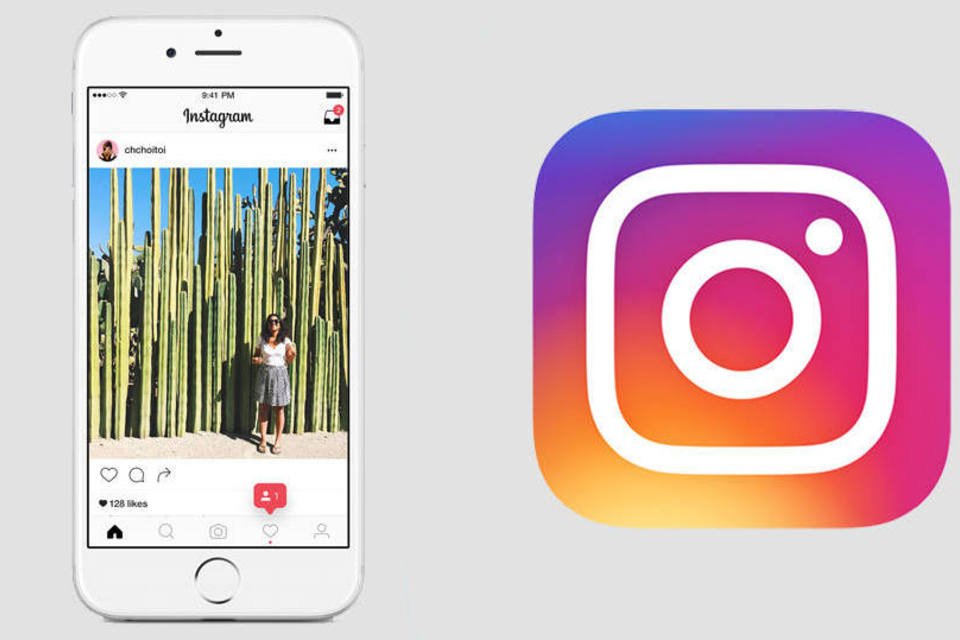 Instagram ganha visual discreto e novo logo extravagante