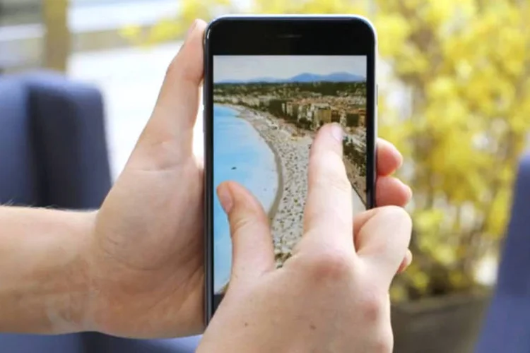 
	Instagram: o usu&aacute;rio pode &quot;pin&ccedil;ar&quot; a foto para dar zoom em qualquer detalhe da imagem
 (Reprodução/Instagram)
