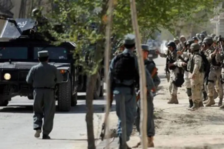 Insurgentes talibãs reivindicaram os ataques
 (Massoud Hossaini/AFP)