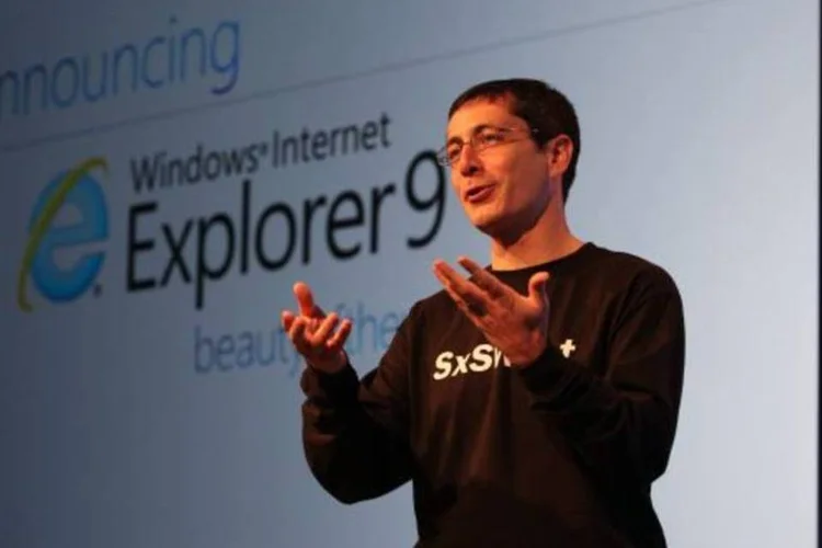 
	An&uacute;ncio do Internet Explorer 9: &nbsp;a gigante do software publicou um boletim de seguran&ccedil;a anunciando que est&aacute; investigando as informa&ccedil;&otilde;es sobre a vulnerabilidade
 (Getty Images)