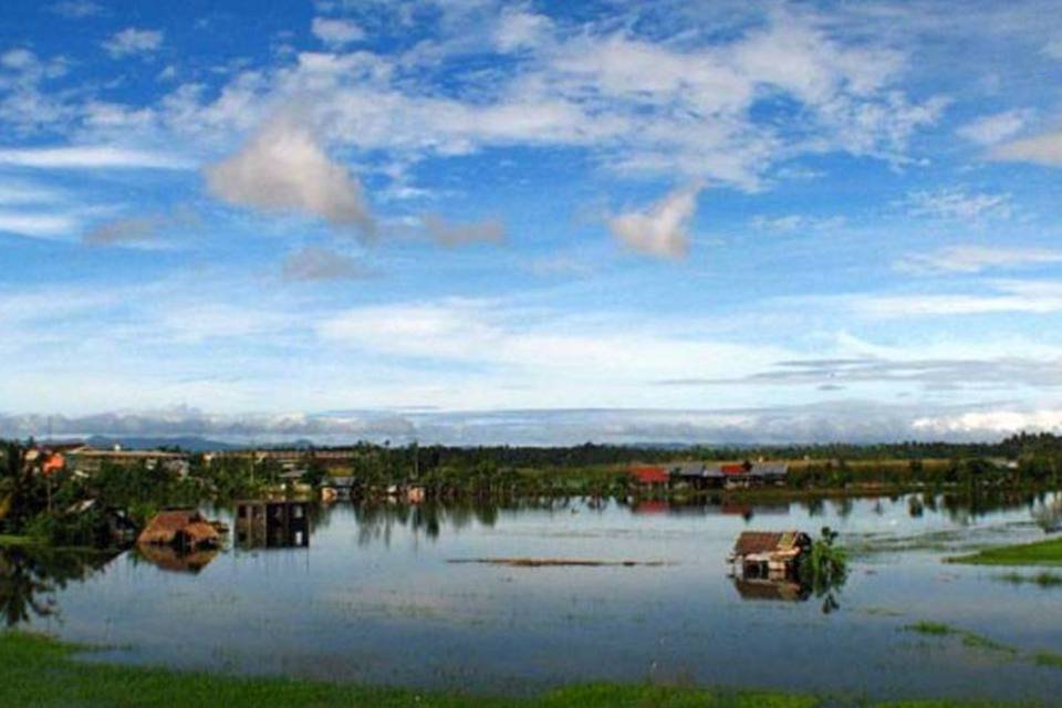 Inundações nas Filipinas já deixaram 11 desaparecidos e 50 mil desalojados
