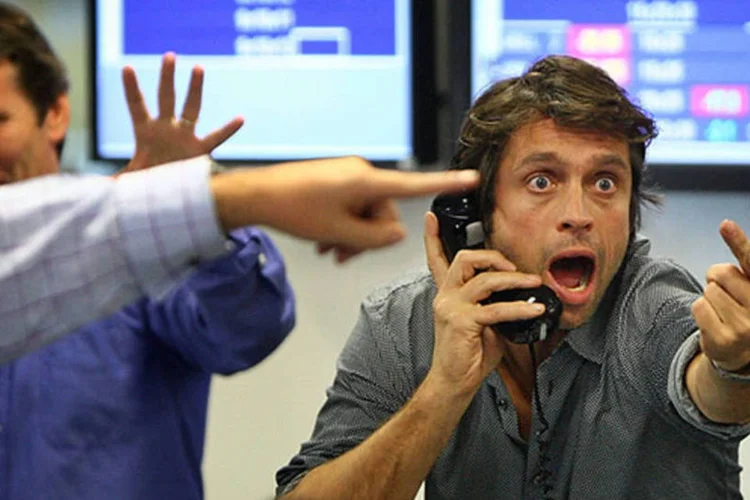 Bolsa: investidores acompanharam o nascimento de uma gigante do setor de papel e celulose (Getty Images/Getty Images)