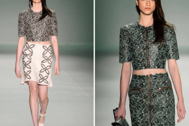 
	Desfile da I&oacute;dice, no Fashion Rio Ver&atilde;o 2014
 (Agência FotoSite / Divulgação)