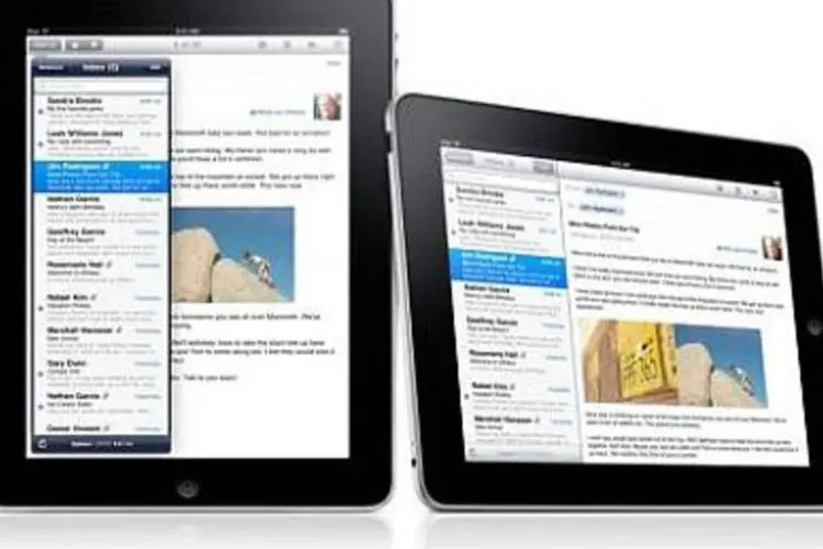 Steve Jobs, CEO da Apple,apresentou o produto para grupos como o Wall Street Journal e o New York Times.
