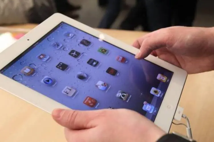 Prestes a ser lançado, último rumor sobre o novo iPad dá conta de que virá equipado com interface hápitca (Getty Images)