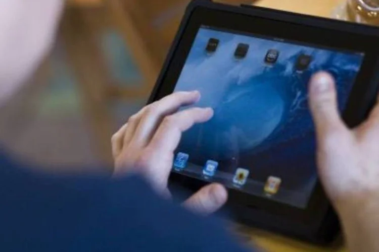 iPad, lançado no sábado, não é a única razão para alta dos papeis da Apple (.)