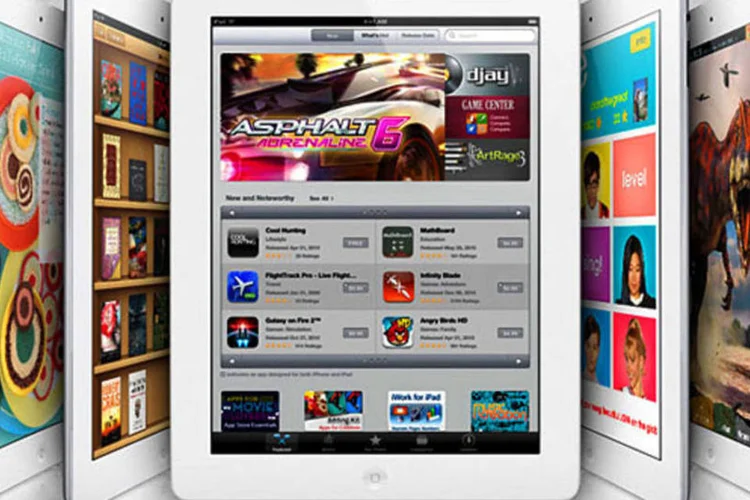 O tablet iPad, da Apple (Reprodução)