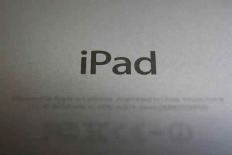 iPad: imagem traz as funcionalidades que estarão presentes nos novos iPads como a integração do sensor Touch ID (Reprodução)