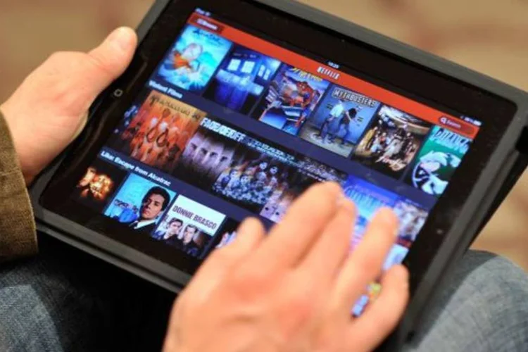 Netflix: o serviço de streaming segue uma trajetória de crescimento (Gareth Cattermole/Getty Images/Getty Images)