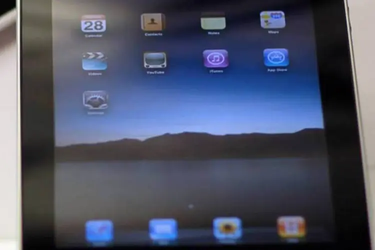 iPad, da Apple: Paulo Bernardo se encontrou com executivos da empresa (Joe Raedle/Getty Images)