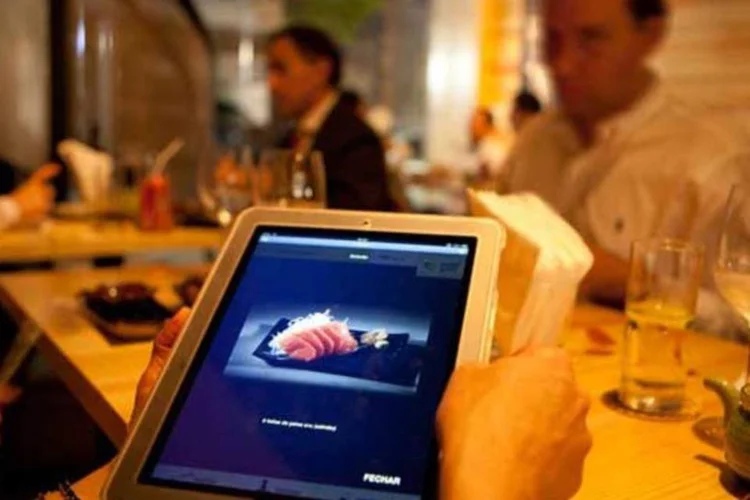 Cardápio do Sushi Yuzu: mais 10 dias e não haverá cardápios de papel no restaurante (Divulgação)