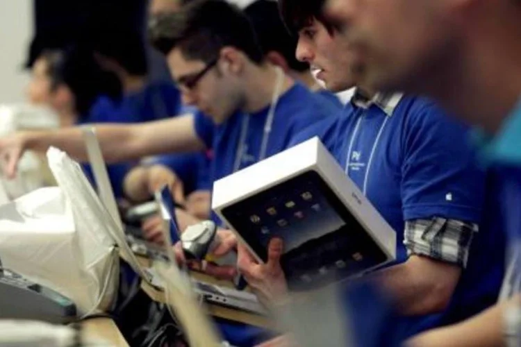 Vendas do iPad no Reino Unido (.)