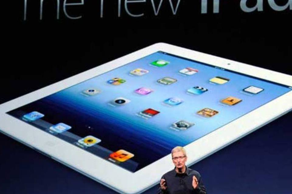 Apple vende 3 milhões de unidades do novo iPad em 3 dias