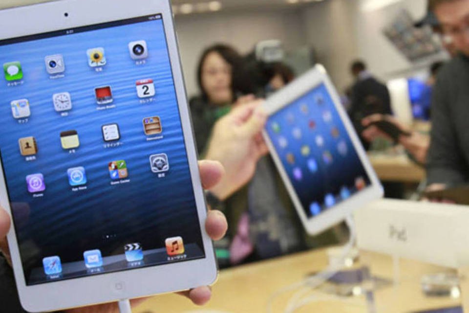 Apple despenca no mercado de tablets mundial