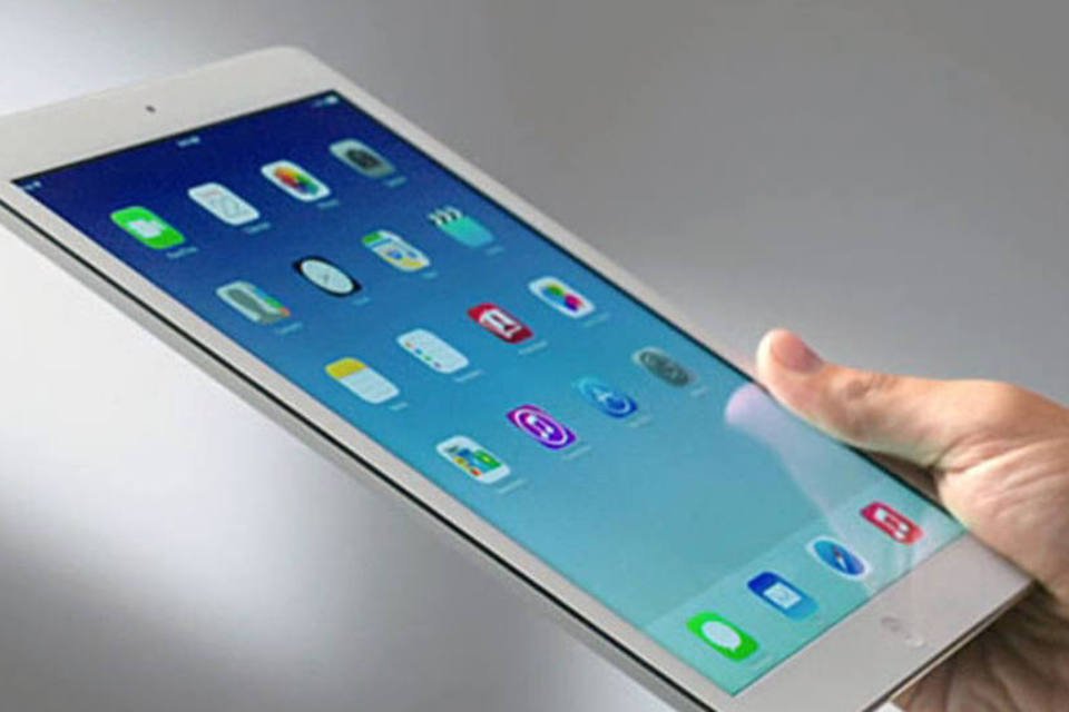 
	iPad Air: Michael Andrew diz que a Apple vai suprimir o bot&atilde;o Mudo do tablet
 (Divulgação/Apple)
