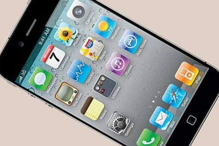 Esta ilustração fotográfica mostra como poderá ser o iPhone 5, ainda mais fino e com tela maior que o modelo atual (Boy Genius / Reprodução)