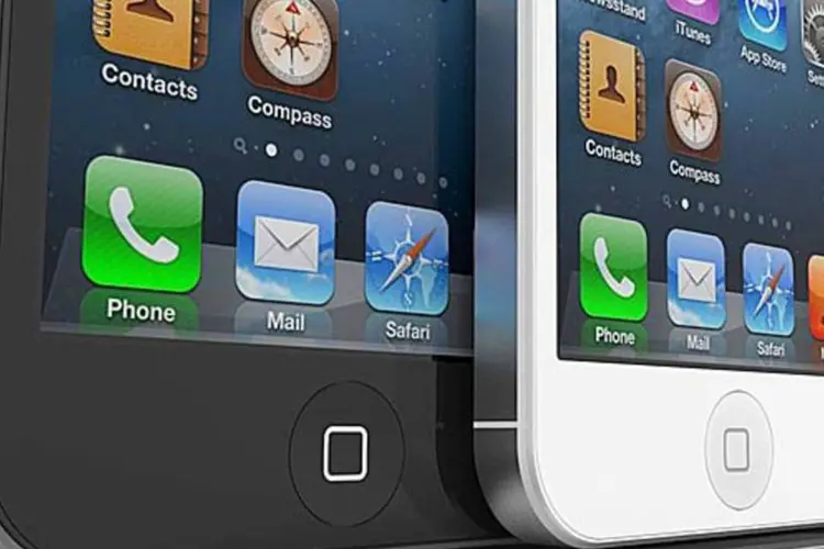 
	Ilustra&ccedil;&atilde;o mostrando como poder&aacute; ser o iPhone 5: analistas do J.P. Morgan esperam que a Apple venda cerca de 8 milh&otilde;es de iPhones 5 no quarto trimestre
 (Bryce Haymond, BlackpoolCreative.com)