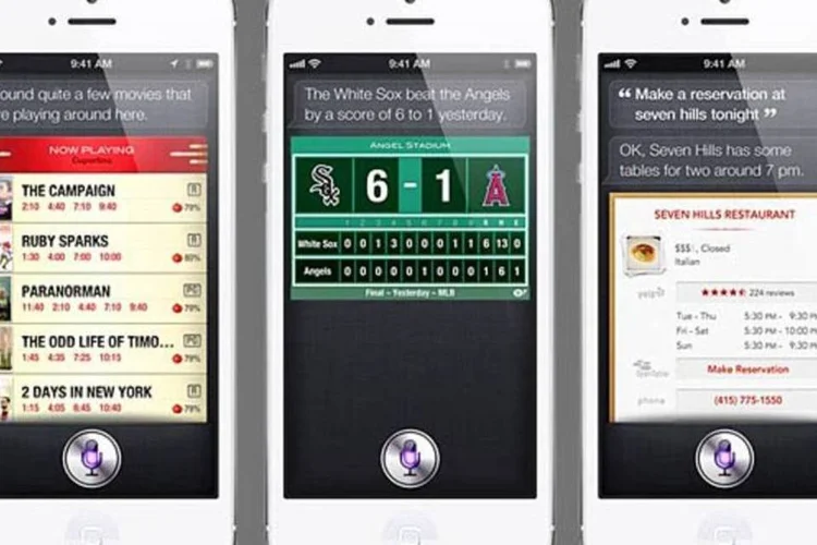 Siri no iPhone 5: informações sobre filmes, competições esportivas e restaurantes estão entre os recursos da assistente de voz que não vão funcionar no Brasil (Apple / Reprodução)