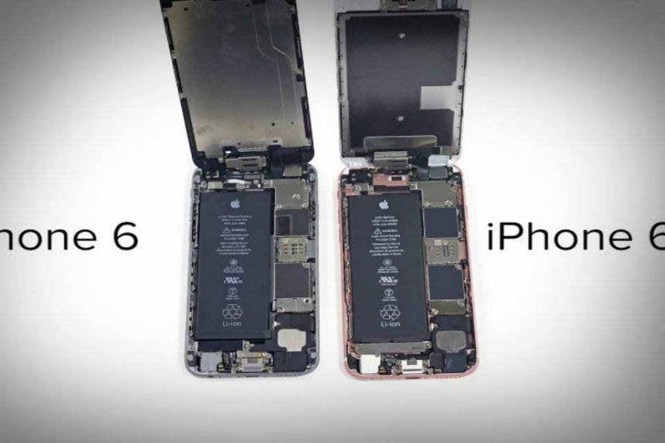 Novo iPhone tem bateria menor que o anterior