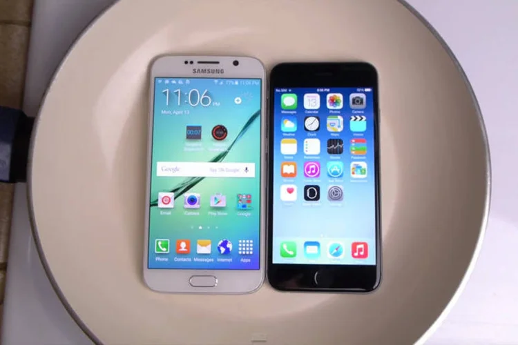 Galaxy S6 x iPhone 6: competição mostra qual mais resistente a água fervendo (Reprodução/YouTube/TechRax)