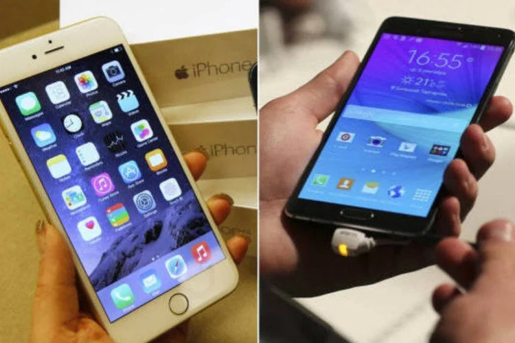 Com a alta, os phablets ajudaram a proporcionar um aumento de 78% no uso de dispositivos móveis em geral (AFP/ Reuters)