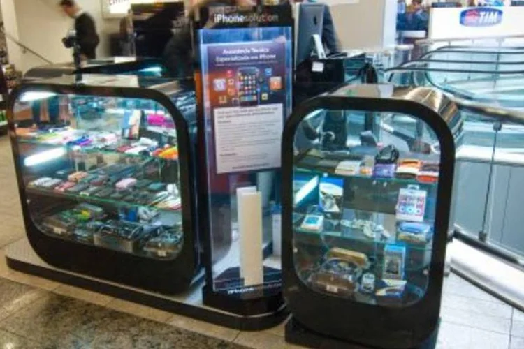 Franquia quiosque da iPhone Solution custa a partir 90 mil e retorno é previsto em 19 meses