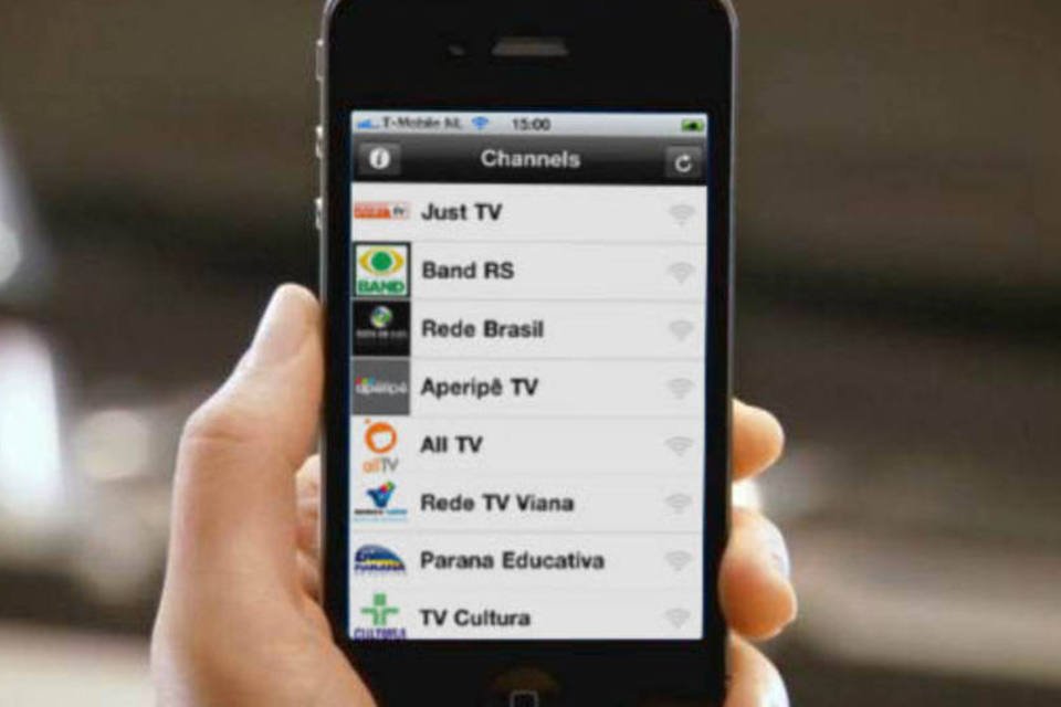 Aplicativo leva streaming de TVs para o iPhone
