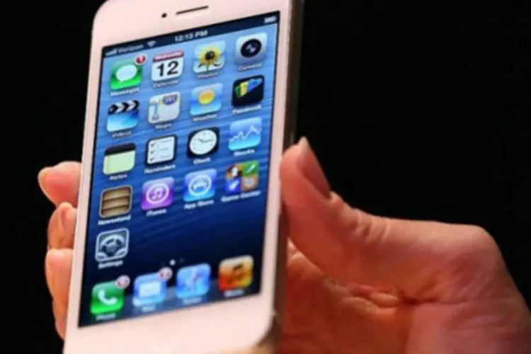 
	iPhone 5: o iPhone 5 foi apresentado no final de setembro ao mercado
 (Getty Images)