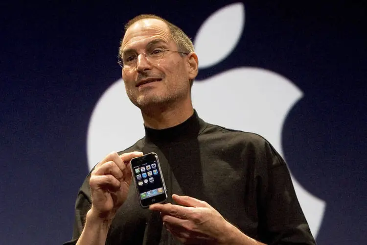 
	Steve Jobs: ele n&atilde;o queria apenas criar produtos e vender, ele queria um grande produto
 (David Paul Morris/Getty Images)