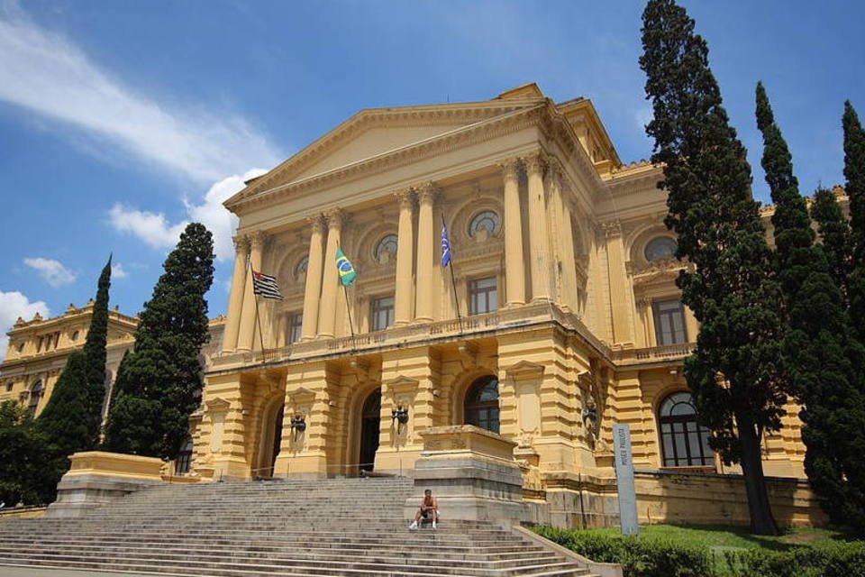 Obra do Museu do Ipiranga está parada