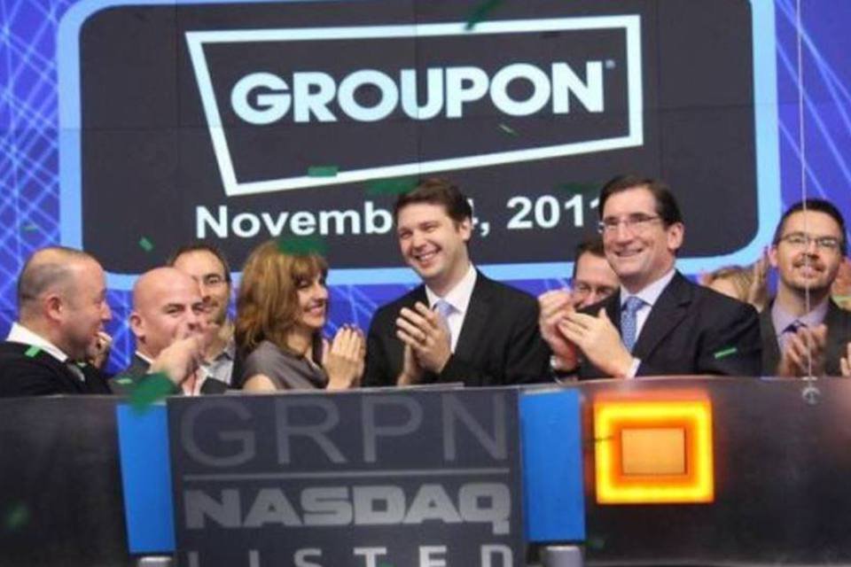 Euforia passa e ação do Groupon retorna ao preço do IPO