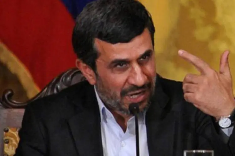 Mahmud Ahmadinejad, presidente do Irã: país tem desfecho do mais importante escândalo financeiro de sua história   (AFP)