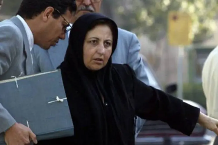 Abdolfattah Soltani é um dos fundadores do Círculo dos Defensores dos Direitos Humanos, ao lado da advogada iraniana Shirin Ebadi, Prêmio Nobel da Paz (Behrouz Mehri/AFP)