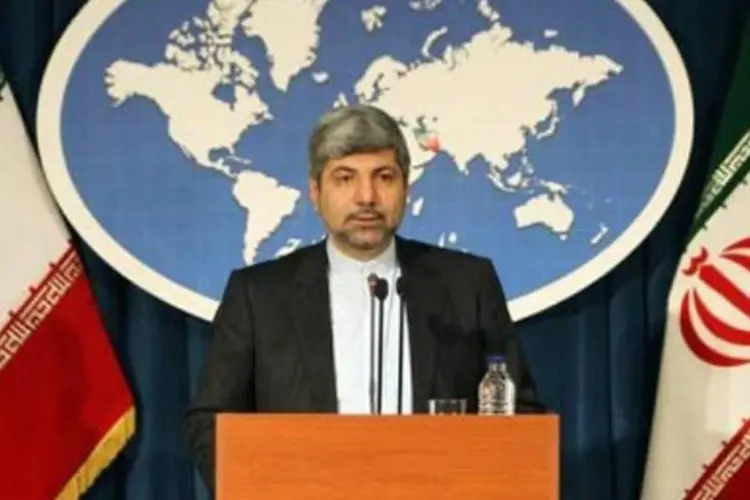 Porta-voz do ministro das Relações Exteriores iraniano, Ramin Mehmanparast (Atta Kenare/AFP)