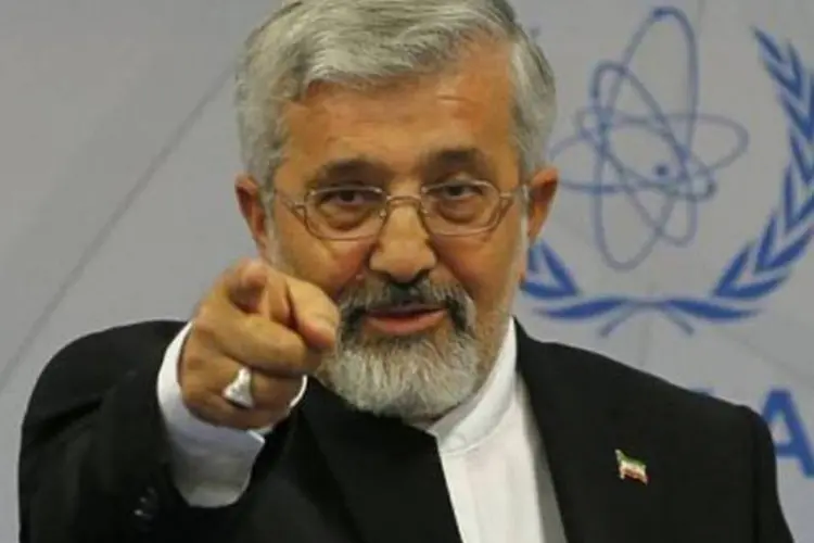 Ali Asghar Soltanieh: O Irã condenou nesta segunda-feira o anúncio americano do cancelamento da conferência por um Oriente Médio livre de armas nucleares (AFP / Alexander Klein)