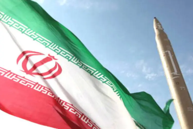 Irã: "Se as palavras não se tornarem ações, será muito ameaçador, a situação será imprevisível", afirmou o porta-voz iraniano (VAHID REZA ALAEI/AFP/Getty Images/AFP)