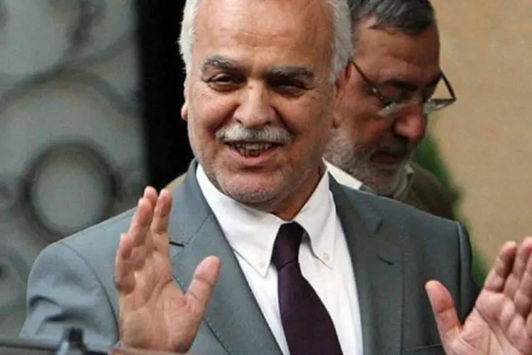 
	O vice-presidente iraquiano Tareq al-Hashemi: ele &eacute; acusado de 150 crimes, sobretudo assassinatos de autoridades
 (Adem Altan/AFP)