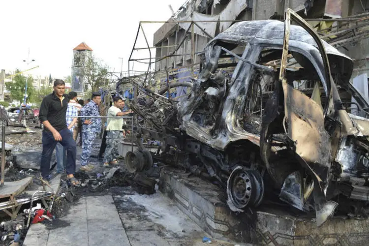 
	A fonte disse que a explos&atilde;o tamb&eacute;m provocou danos materiais em v&aacute;rios ve&iacute;culos estacionados perto do local
 (Getty Images)