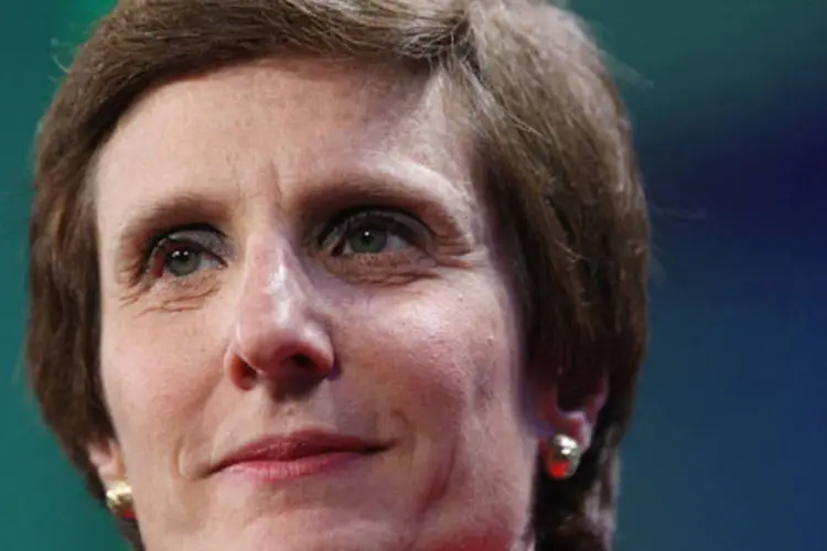 Irene Rosenfeld: executiva vai tocar o braço de petiscos da nova Kraft (Getty Images)