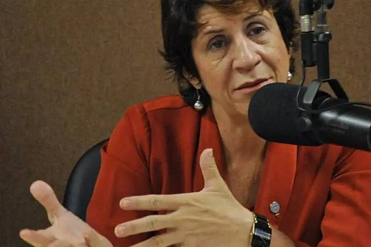 Iriny Lopes, ministra da Secretaria de Políticas para as Mulheres: "precisamos do Congresso" (Elza Fiúza/ABr)