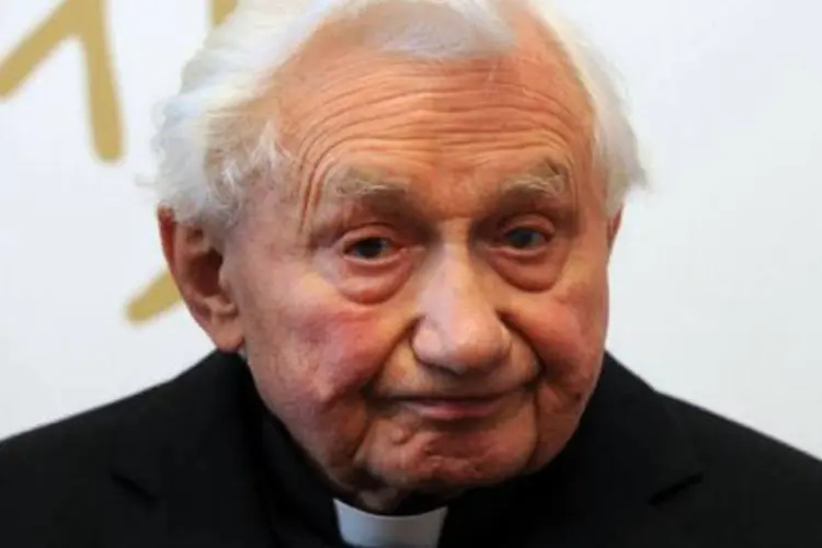 
	Georg Ratzinger, irm&atilde;o do Papa Bento XVI:&nbsp;&quot;Ele conhece as exig&ecirc;ncias de sua fun&ccedil;&atilde;o&quot;, acrescentou Georg.
 (Christof Stache/AFP)