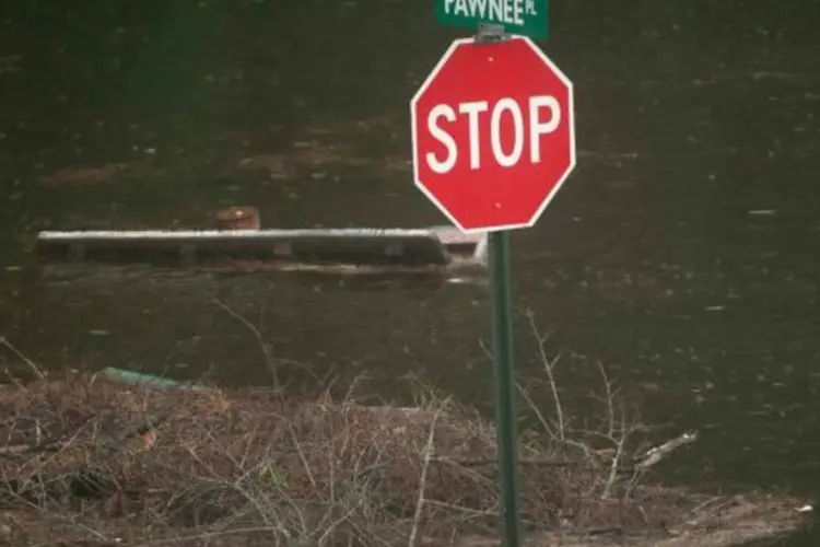 Inundação no Mississipi provocada pelo Isaac (Michael Spooneybarger/Reuters)
