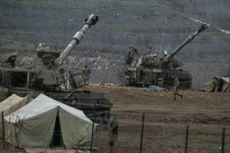 Artilharia israelense em Golã: segundo coronel, ataque "parece ter sido intencional" (Baz Ratner/Reuters)
