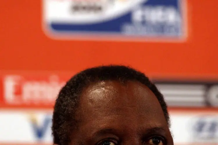 Issa Hayatou, vice-presidente da Fifa e presidente da Confederação Africana de Futebol (CAF) (Richard Heathcote/Getty Images)