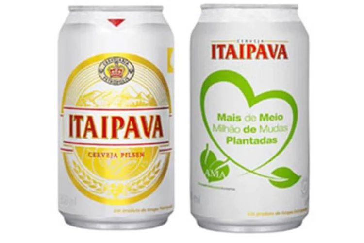 Embalagem da Itaipava (Divulgação)