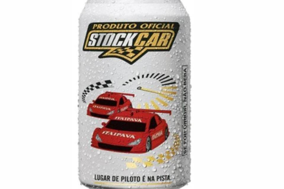 Itaipava lança lata temática da Stock Car
