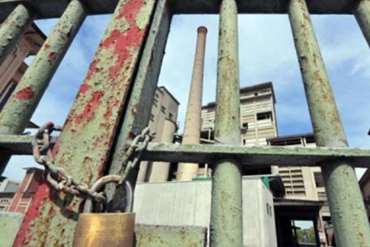 Presídio: unidade onde ocorreu rebelião no RN foi construída sobre dunas, facilitando a escavação de túneis de fuga (Giuseppe Cacace/AFP)