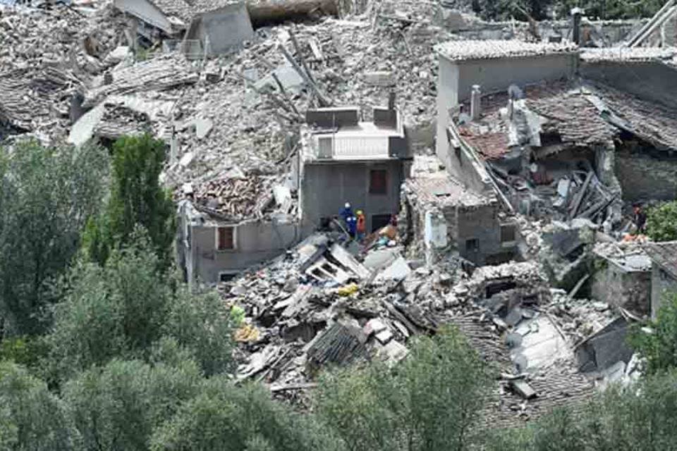 Terremoto causa grande prejuízo para agropecuária na Itália